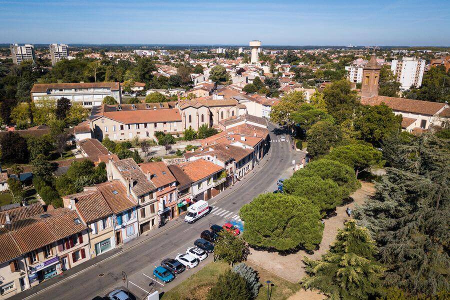 Centre ville historique colomiers Bascule oratoire