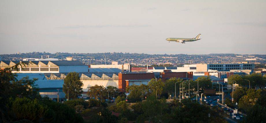 La place de l'aéronautique à Colomiers