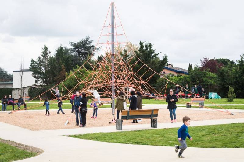 Le quartier du Garroussal à Colomiers